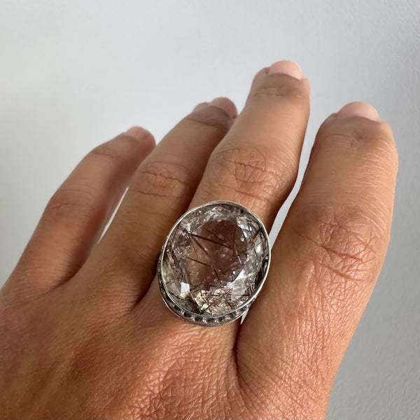 Rutilated Quartz Ring #1
