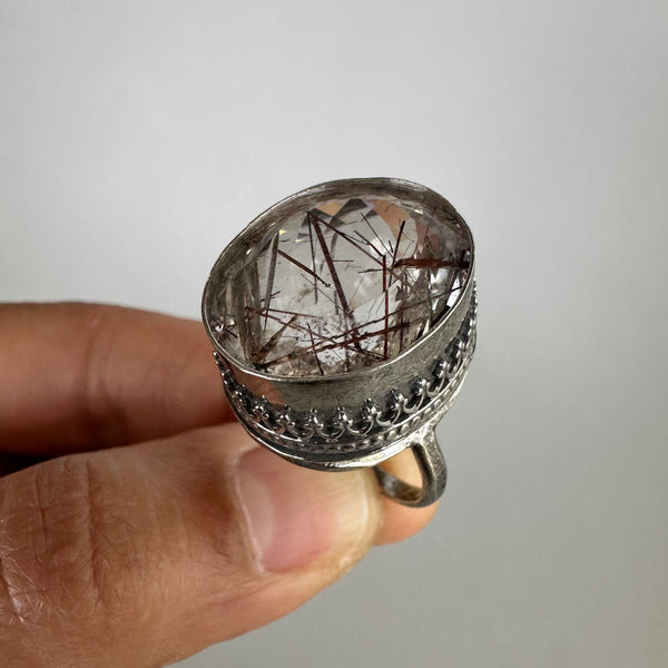 Rutilated Quartz Ring #1