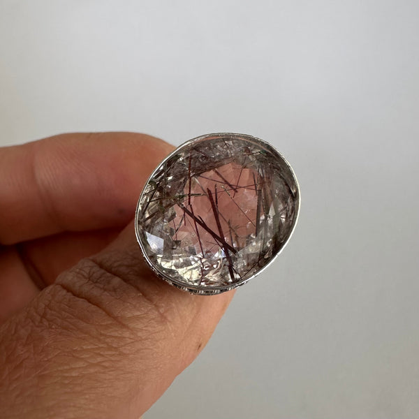 Rutilated Quartz Ring #1