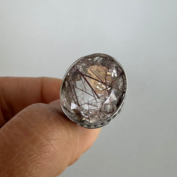 Rutilated Quartz Ring #1