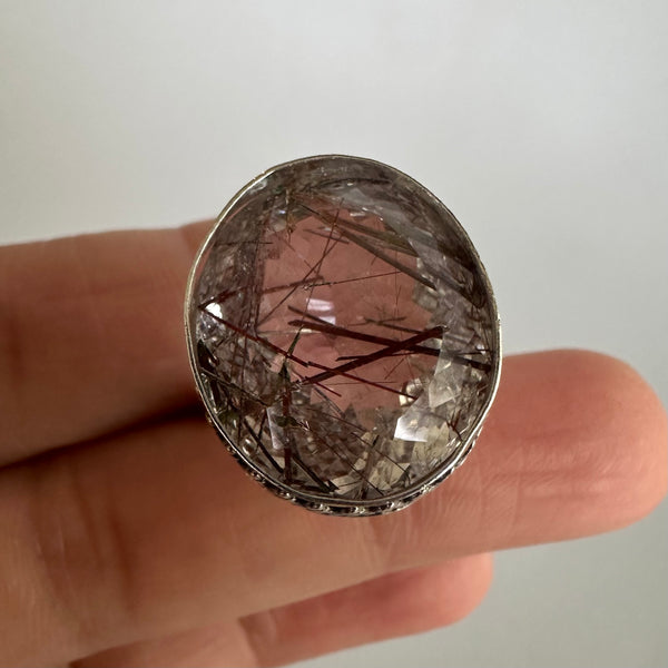 Rutilated Quartz Ring #1