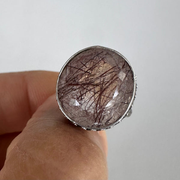 Rutilated Quartz Ring #3