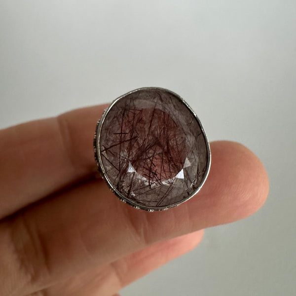 Rutilated Quartz Ring #3