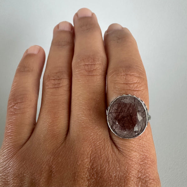 Rutilated Quartz Ring #3