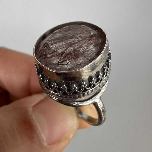 Rutilated Quartz Ring #3