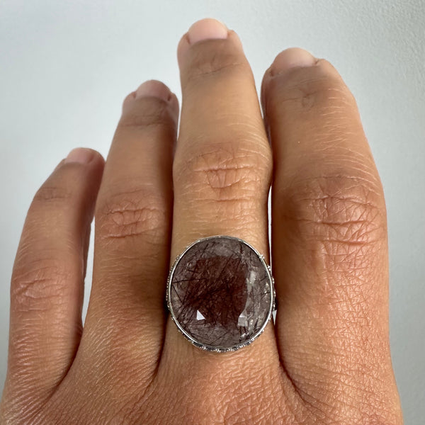 Rutilated Quartz Ring #3