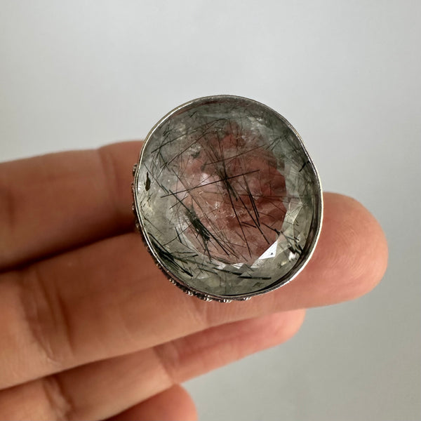 Rutilated Quartz Ring #2
