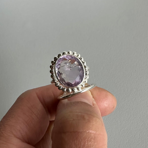 Lilac Amethyst Ring
