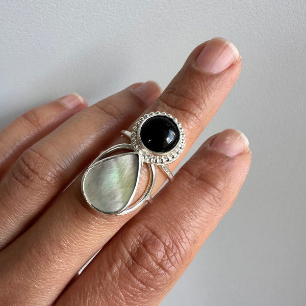 Mother of Pearl + Onyx