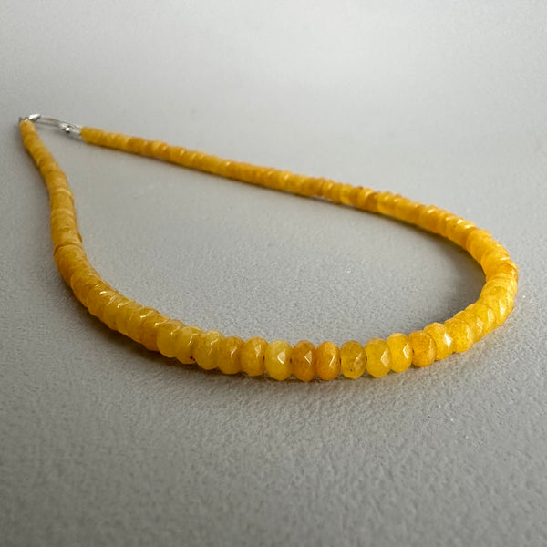 Almost Mustard Yellow Necklace #1