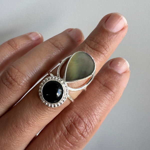 Mother of Pearl + Onyx