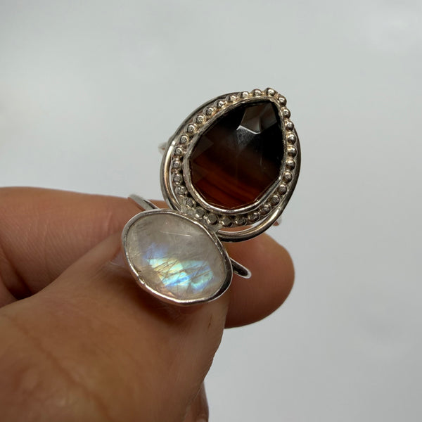 Agate + Moonstone