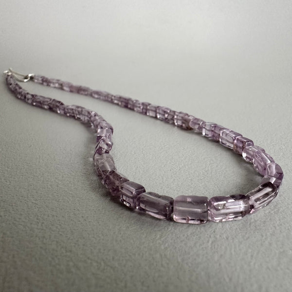 Amethyst Brick Necklace