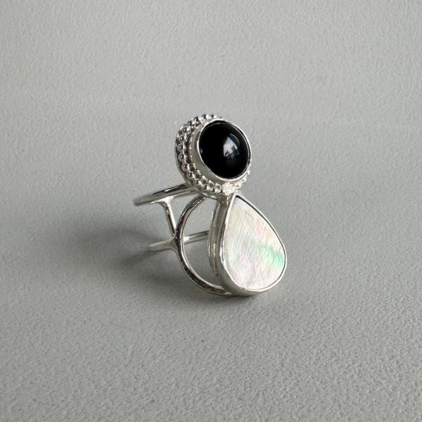 Mother of Pearl + Onyx