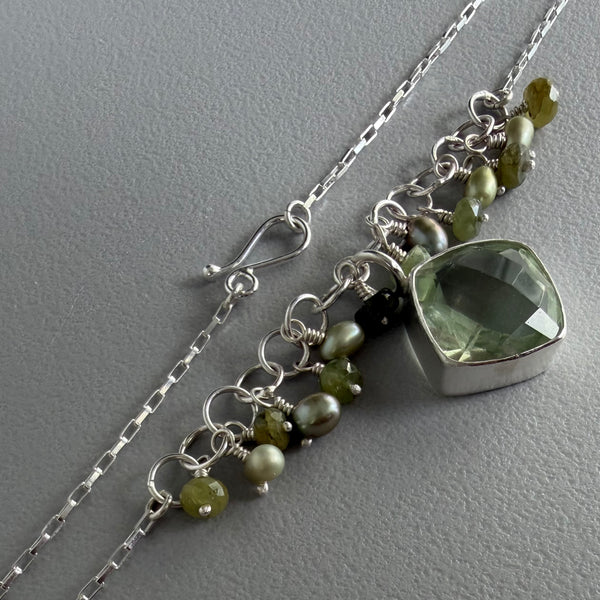 Green Amethyst Necklace