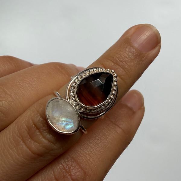 Agate + Moonstone