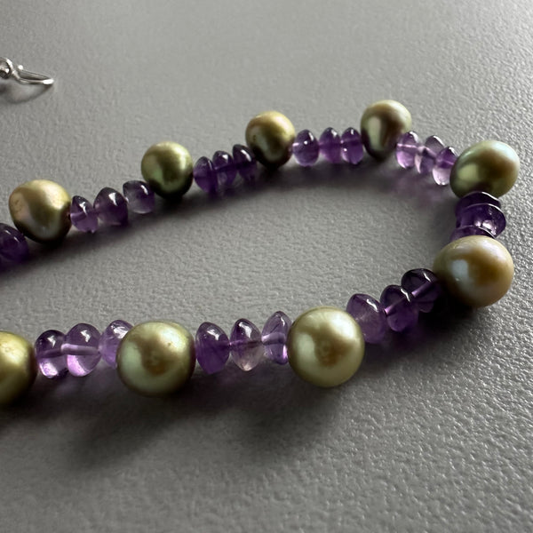 Purple Crush Choker (15.5”)