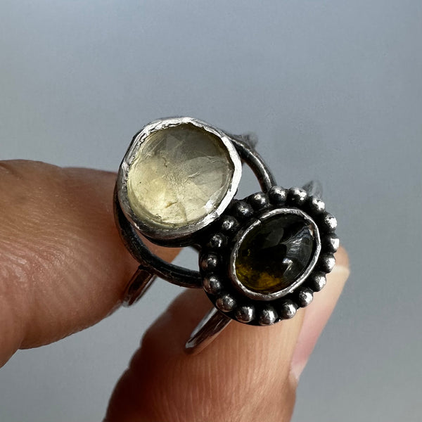 Citrine + Tourmaline