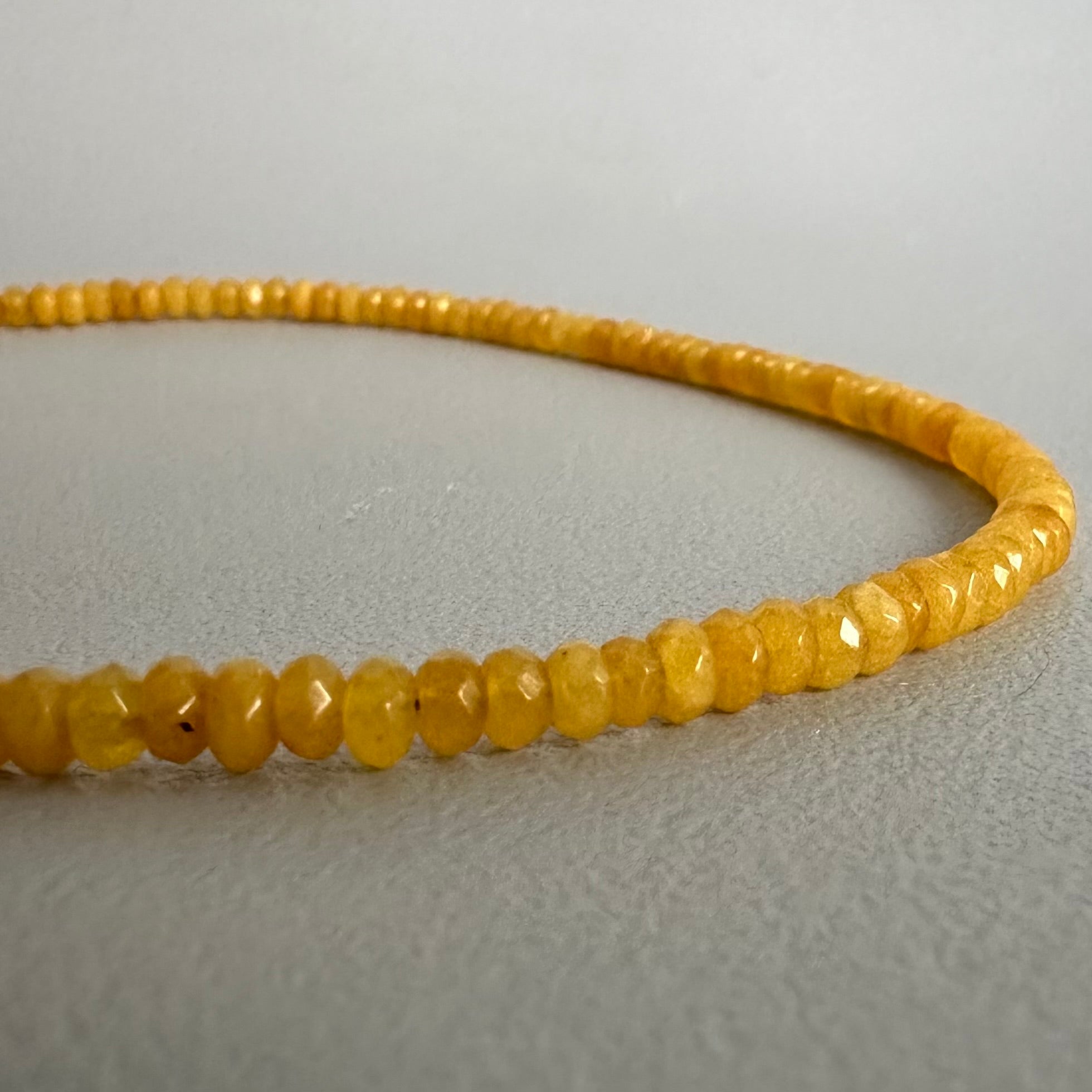 Almost Mustard Yellow Necklace #1