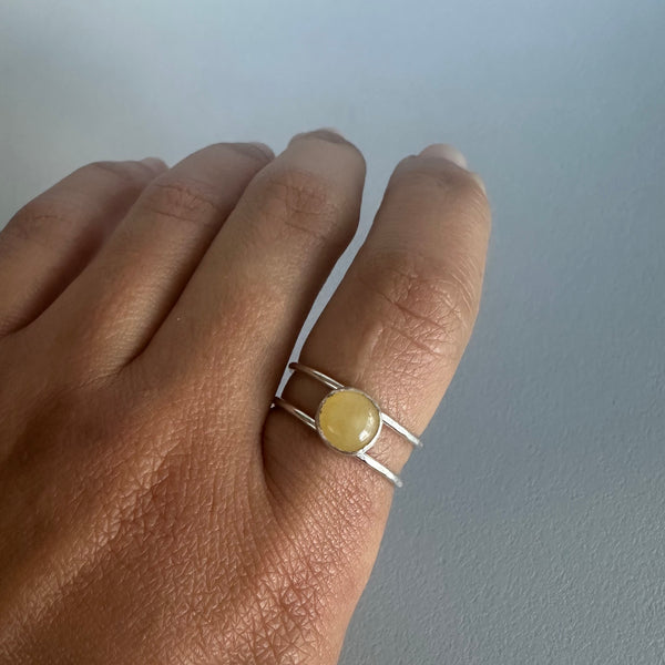 Aragonite Ring