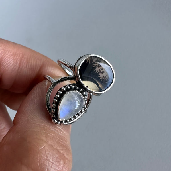 Landscape Agate Moonstone