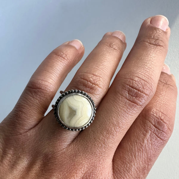 Lace Agate Ring