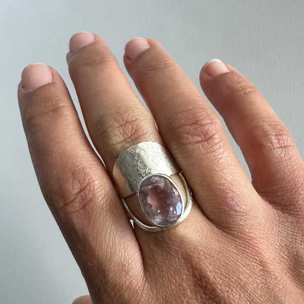 Lilac Amethyst Ring