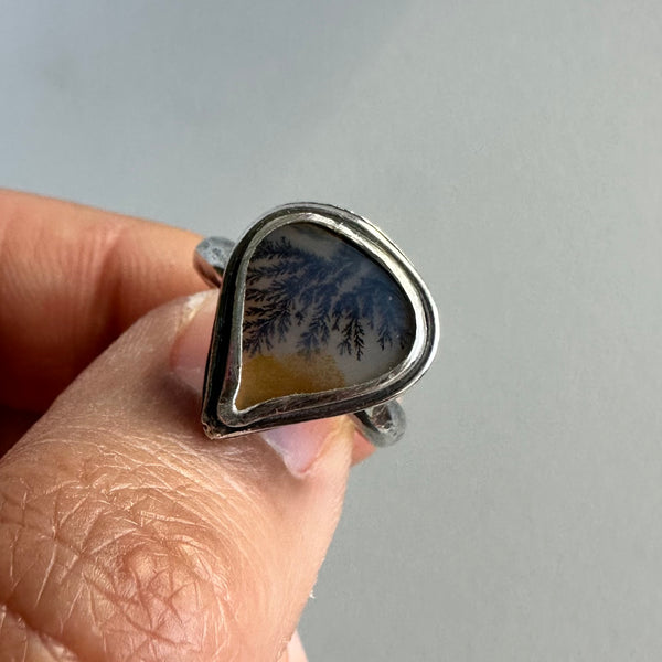 Landscape Agate Ring