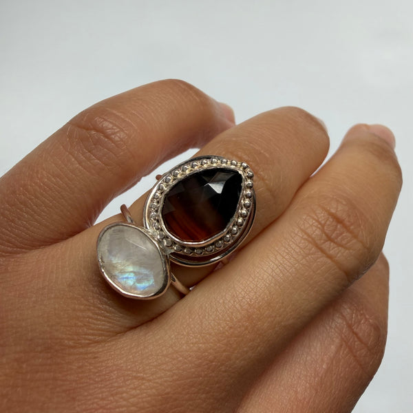 Agate + Moonstone