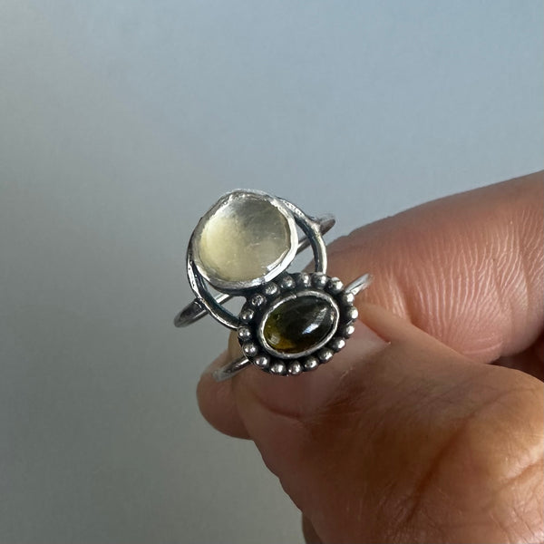 Citrine + Tourmaline