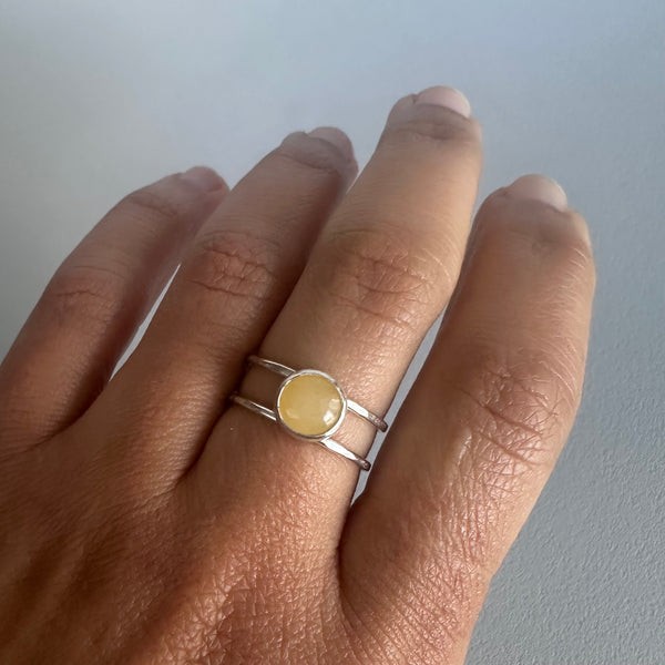 Aragonite Ring