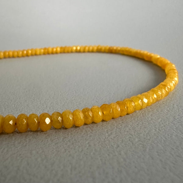 Almost Mustard Yellow Necklace #2