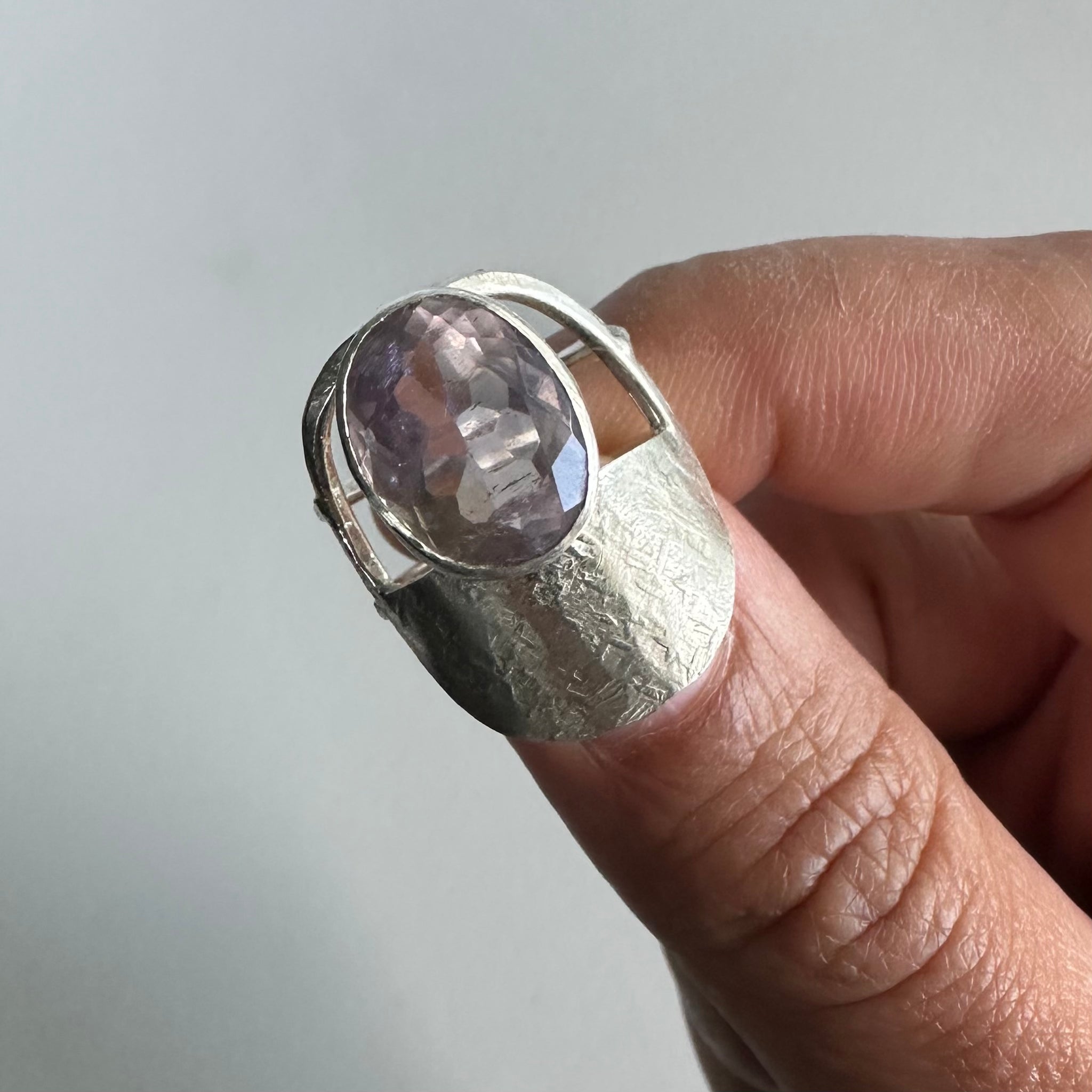 Lilac Amethyst Ring