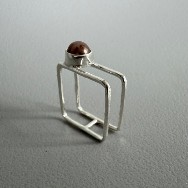 Bronze Pearl Ring