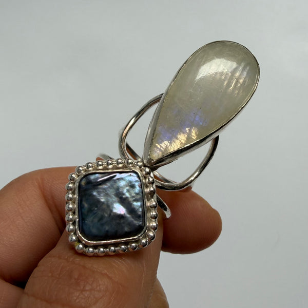 Moonstone + Pearl