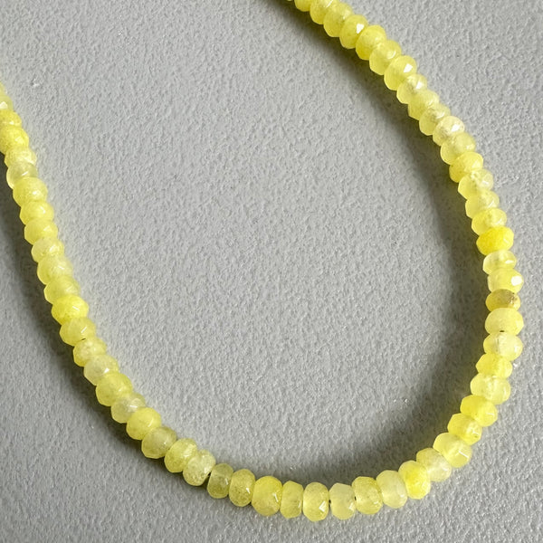 Butter Yellow Necklace #1