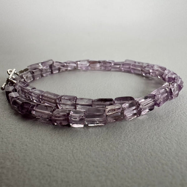 Amethyst Brick Necklace