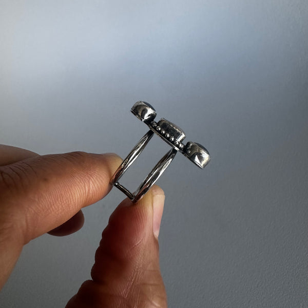 Black Pearl + Moonstone