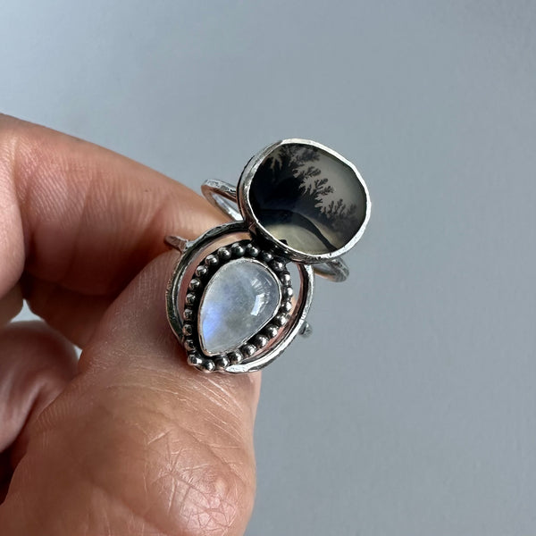 Landscape Agate Moonstone