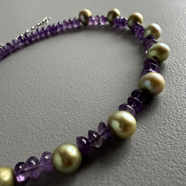 Purple Crush Choker (15.5”)