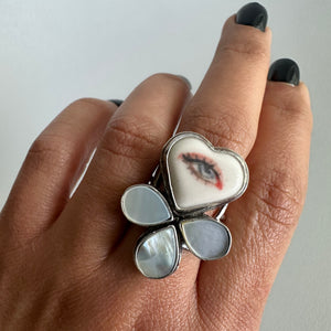 Lover’s Eye Heart Ring