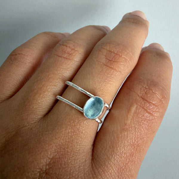 Aquamarine Ring