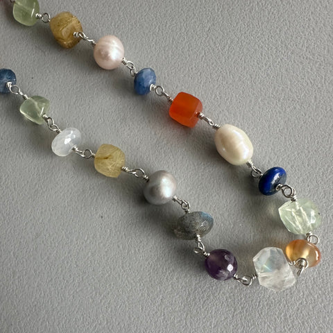 Confetti Necklace in Summer #3