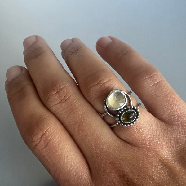 Citrine + Tourmaline