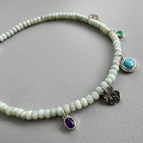 Charmed Amazonite Necklace