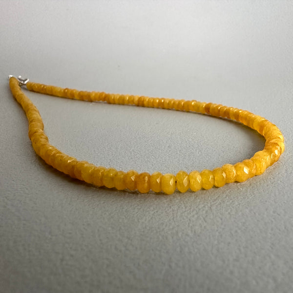 Almost Mustard Yellow Necklace #1