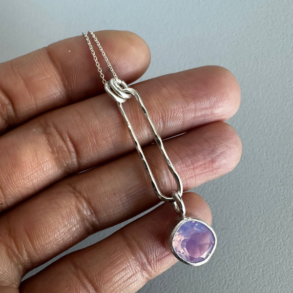 Cushion Cut Lavender Quartz