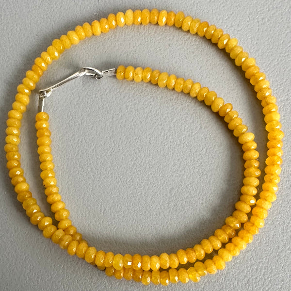 Almost Mustard Yellow Necklace #2