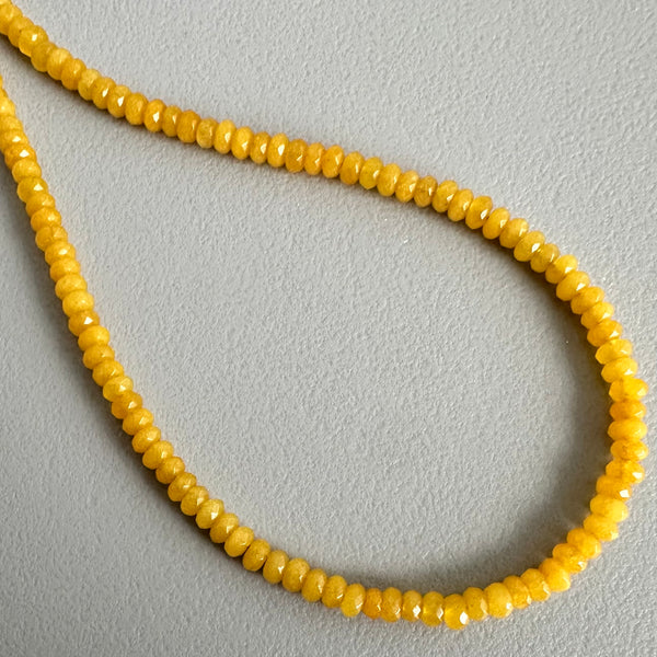 Almost Mustard Yellow Necklace #2