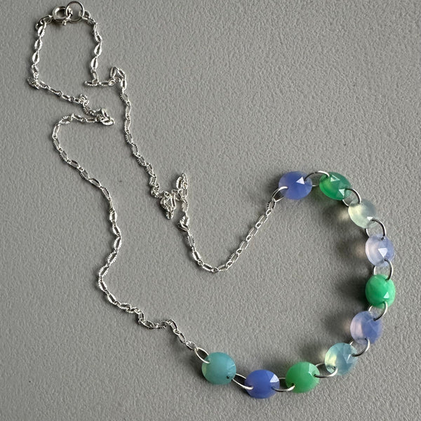 Blue / Green Onyx Necklace